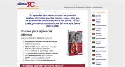 Desktop Screenshot of idiomaspc.com